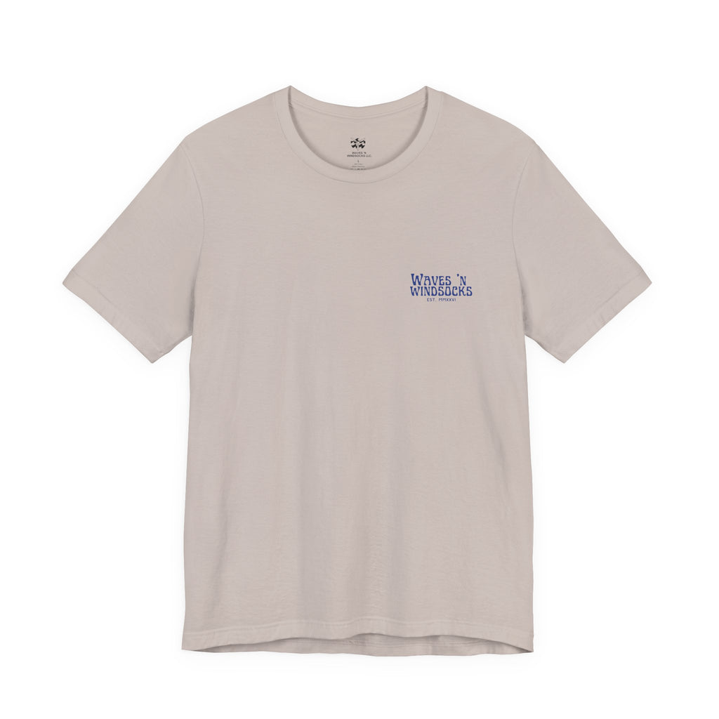 W&W Blue Wave - Men's Cotton Jersey Tee