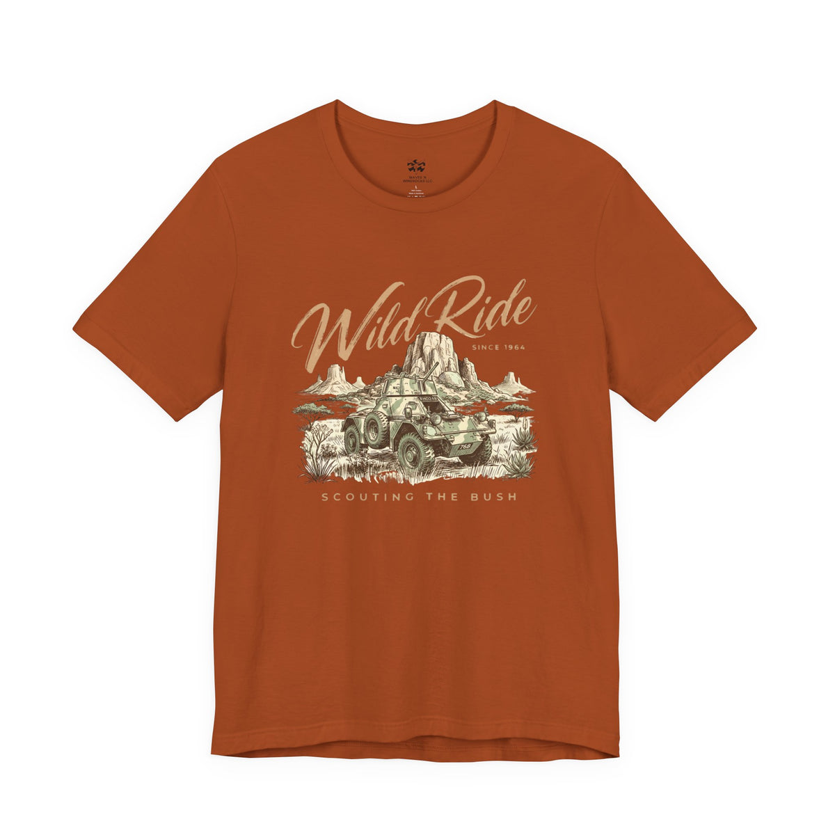Wild Ride- Unisex Cotton Jersey Short Sleeve Tee