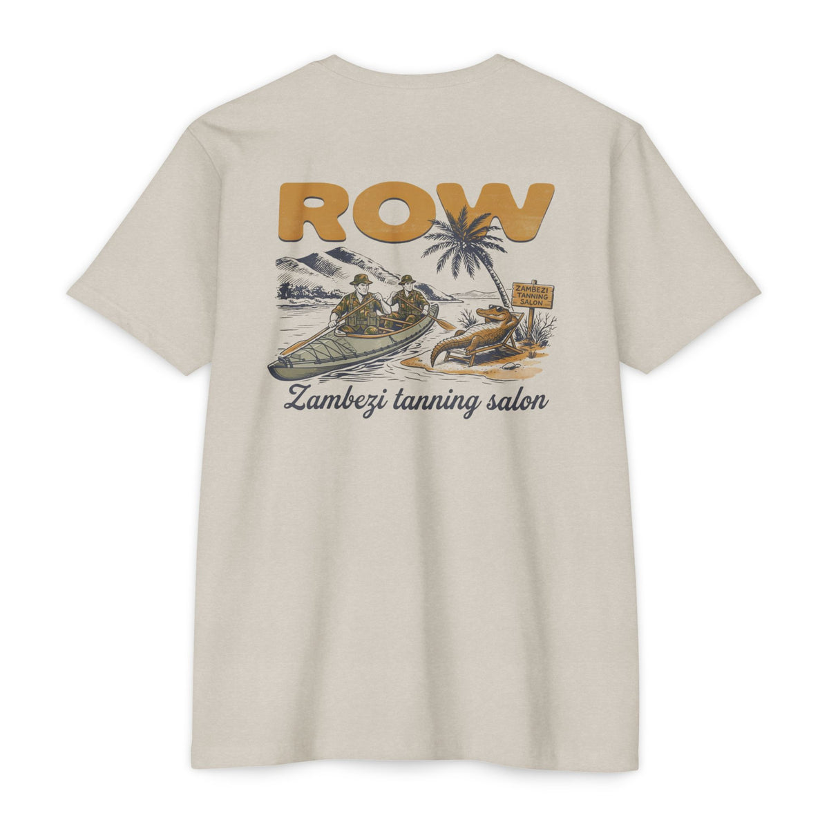 Zambezi Tanning Salon - Unisex Cotton/Poly Blend Tee