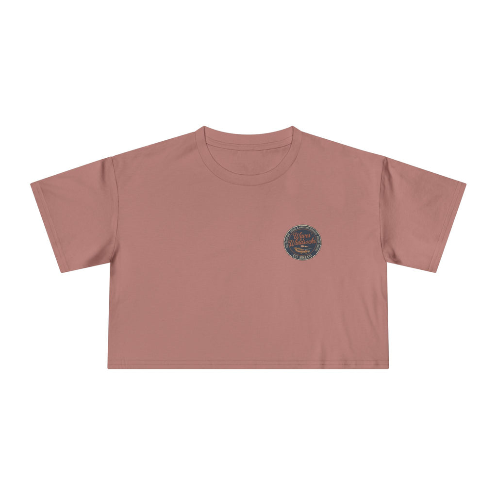 Coastal Calling - Women's Medium Weight Cropped Tee