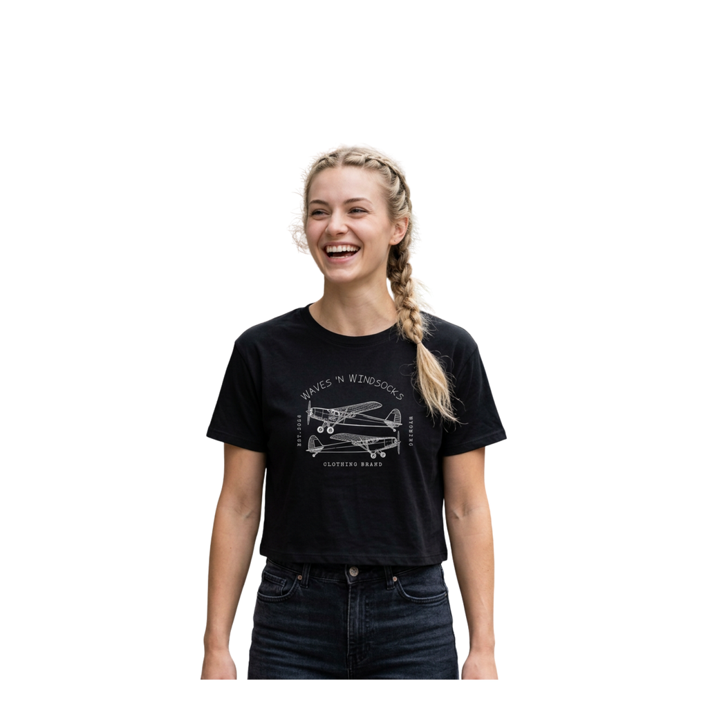 W&W Postage Stamp - Women's Soft Cropped Tee