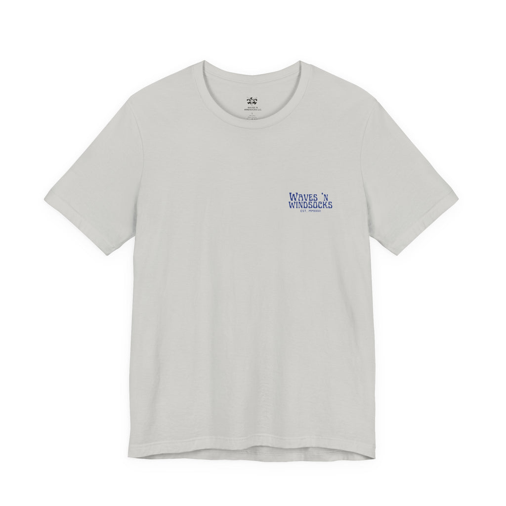 W&W Blue Wave - Men's Cotton Jersey Tee