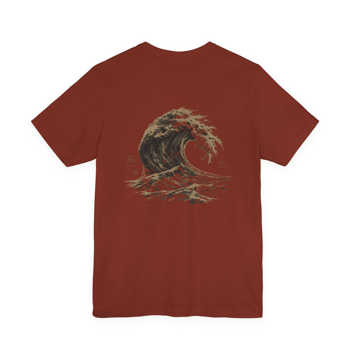 Japanese Wave - Men's Cotton Jersey Tee