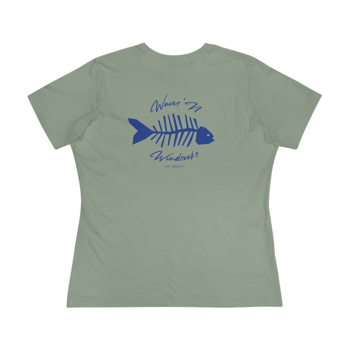W&W Fishbone - Women's Relaxed Fit Cotton Tee