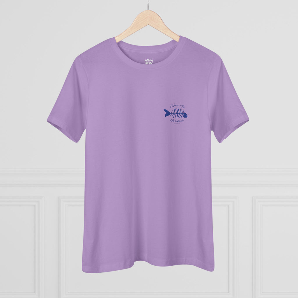 W&W Fishbone - Women's Relaxed Fit Cotton Tee
