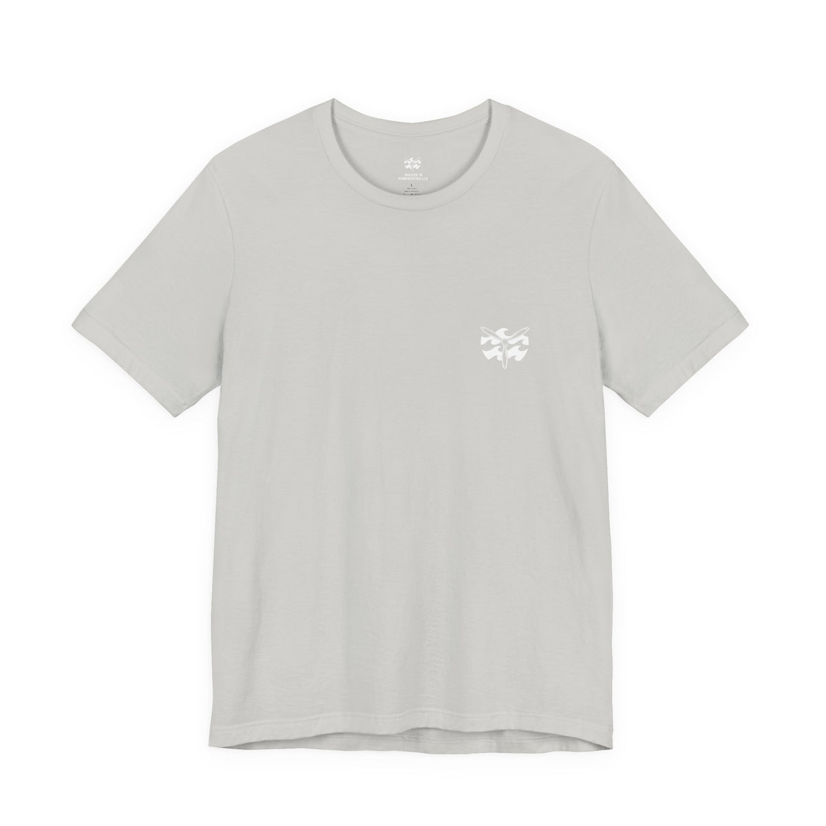 First In, Last Out - Men's Viper Tee, graphic tee, silver, front