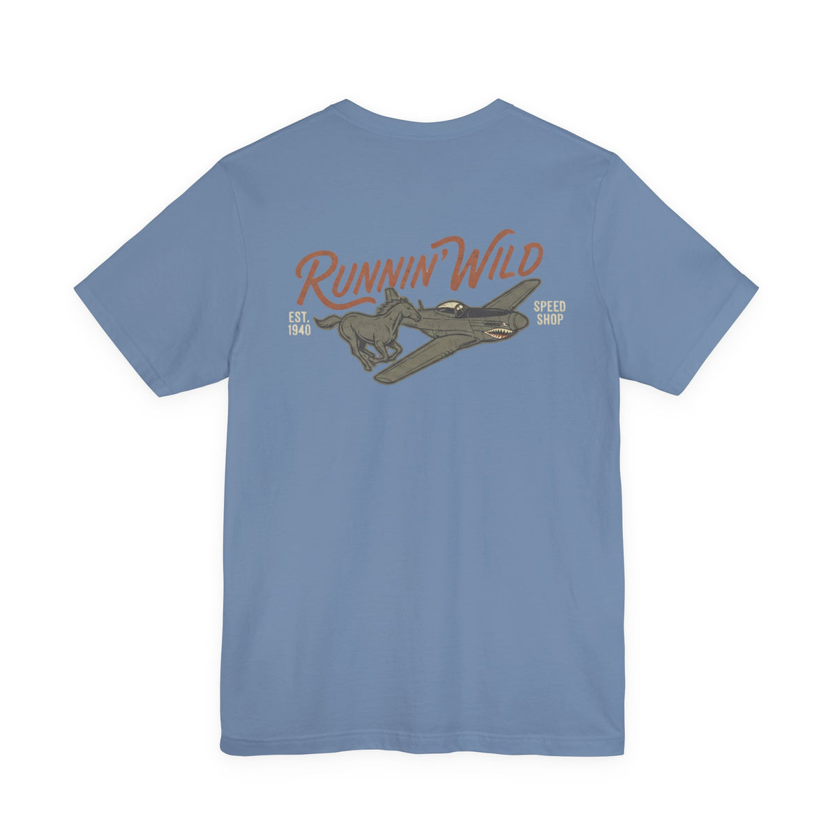 Runnin' Wild - Unisex Cotton Jersey Tee