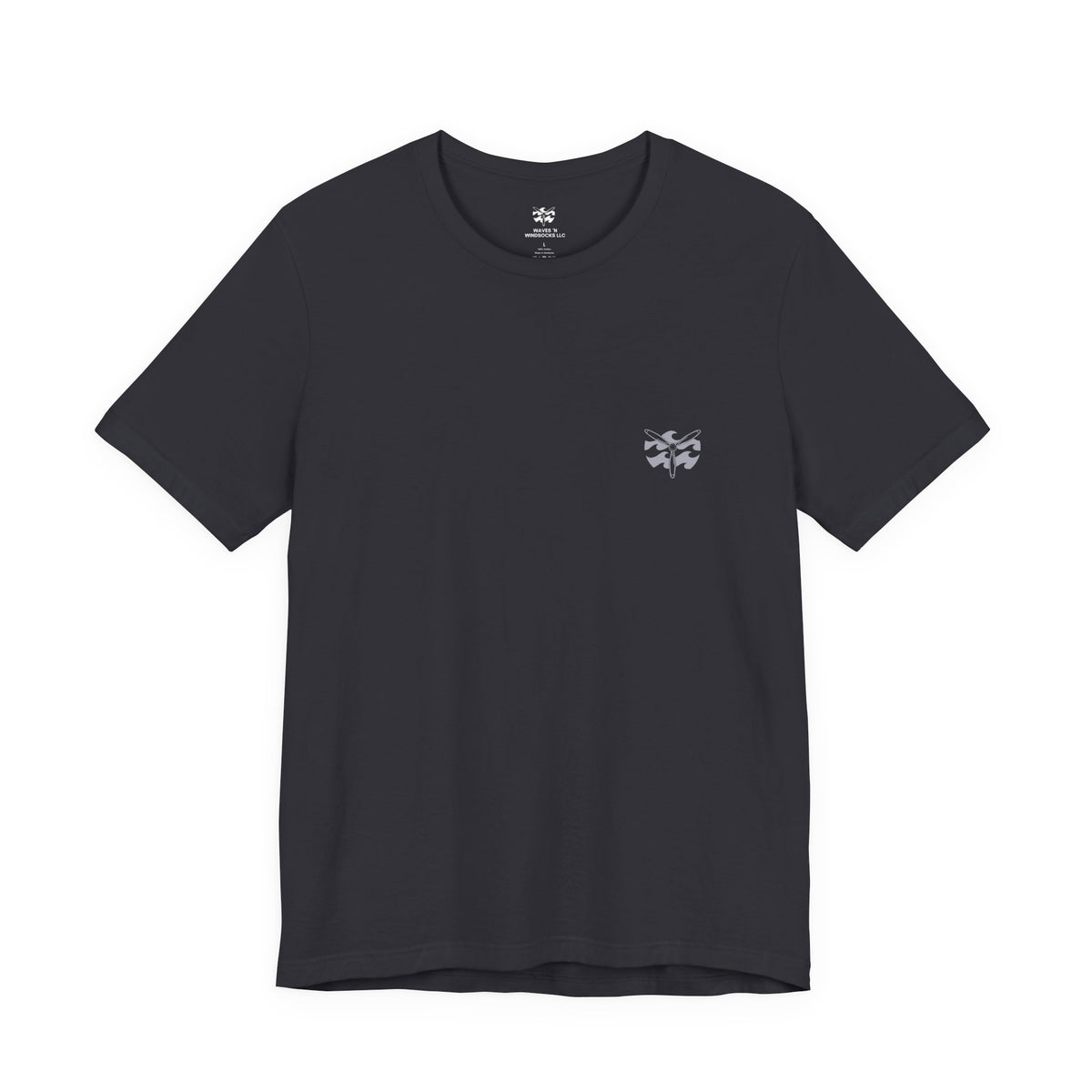 Dingo Kick-off - Men's Viper Tee, graphic tee, dark grey, front
