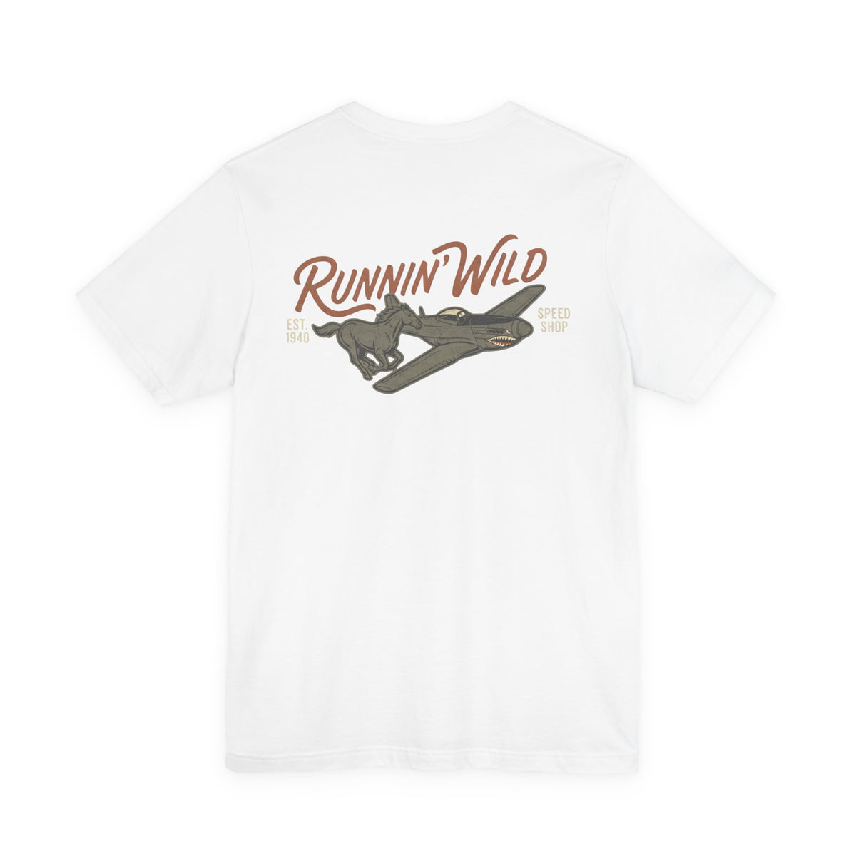 Runnin' Wild - Unisex Cotton Jersey Tee