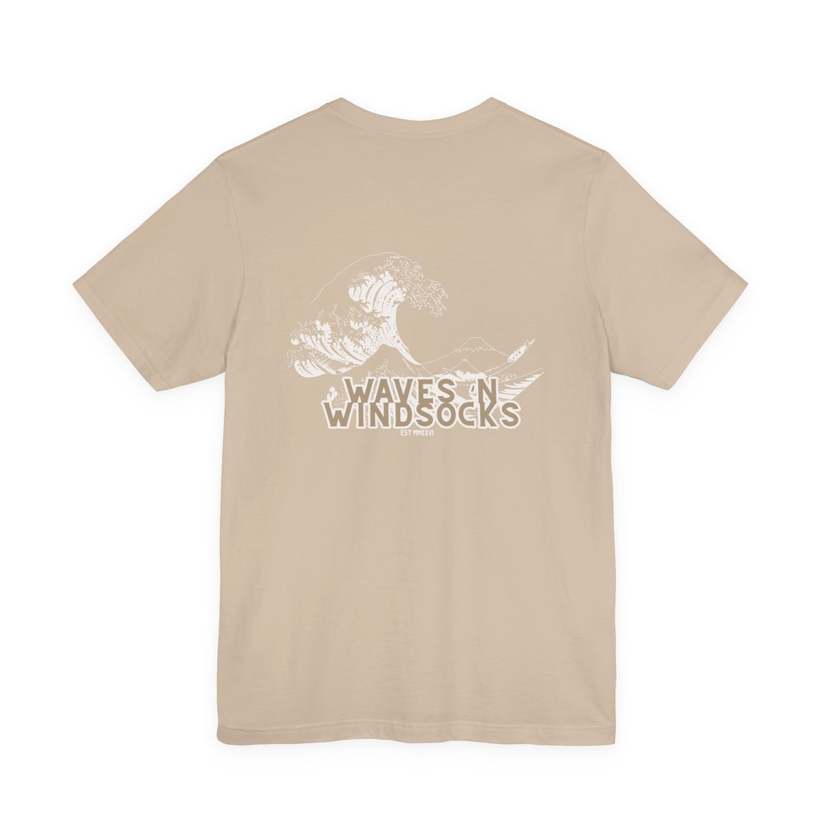 W&W Kanagawa Wave - Unisex Cotton Jersey Tee