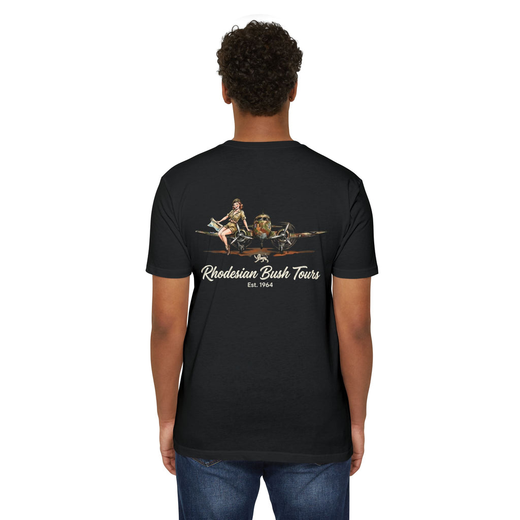 Rhodesian Bush Tours - Unisex Cotton/Poly Blend Tee