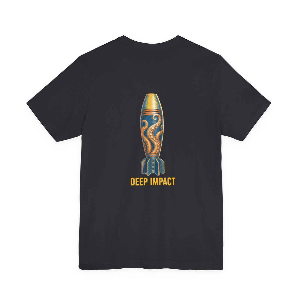 Deep Impact - Men's Viper Tee, graphic tee, black, back