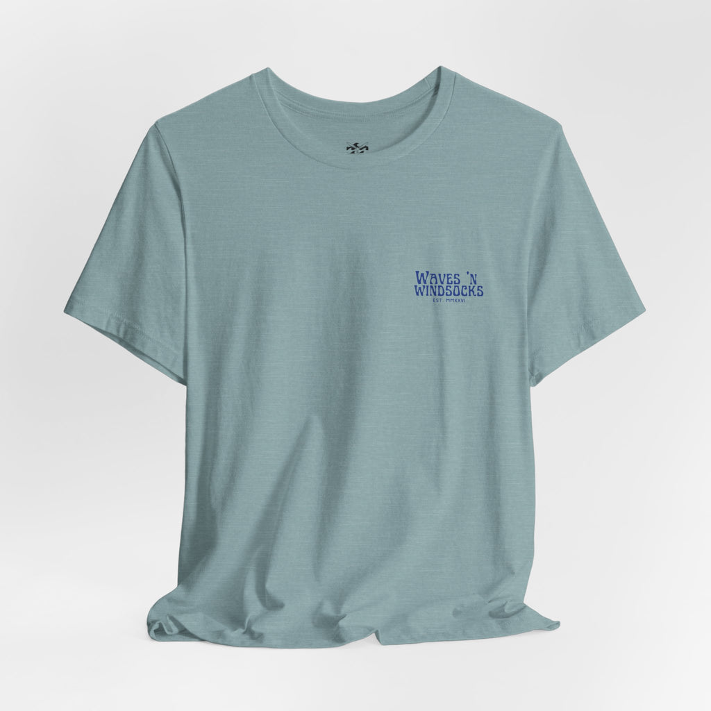 W&W Blue Wave - Men's Cotton Jersey Tee