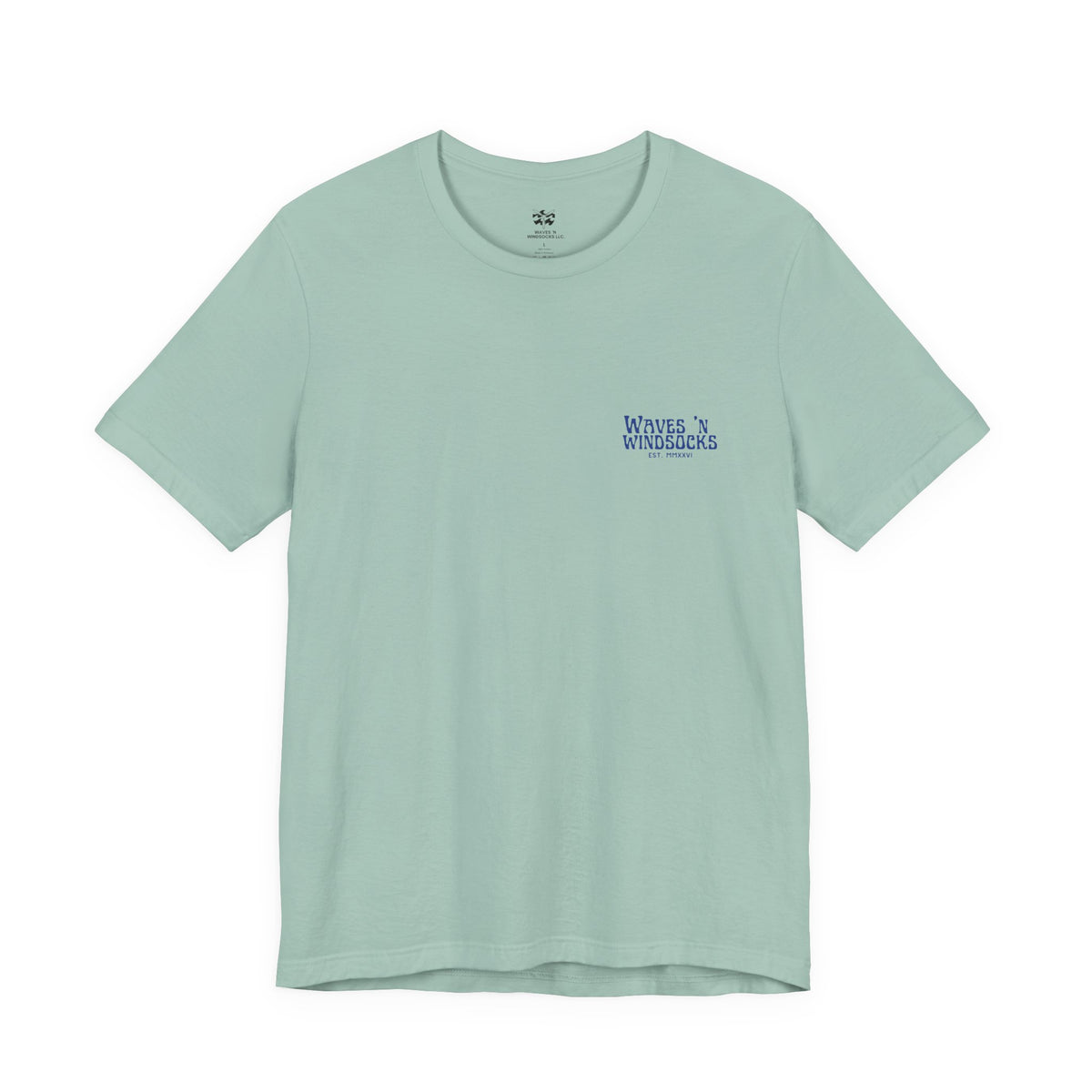 W&W Blue Wave - Men's Cotton Jersey Tee