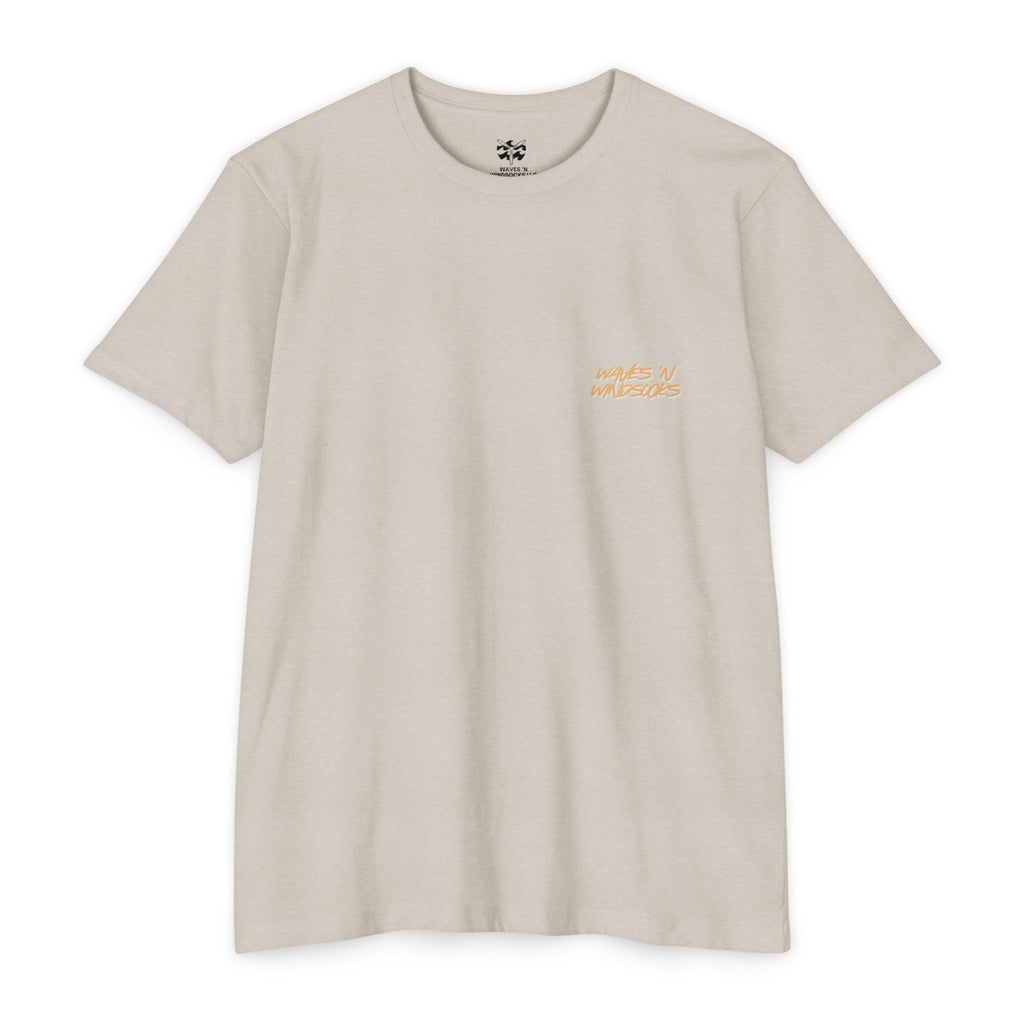 Alamo Scouts Water Sports Division - Men's Breach Tee, graphic tee, sand, front