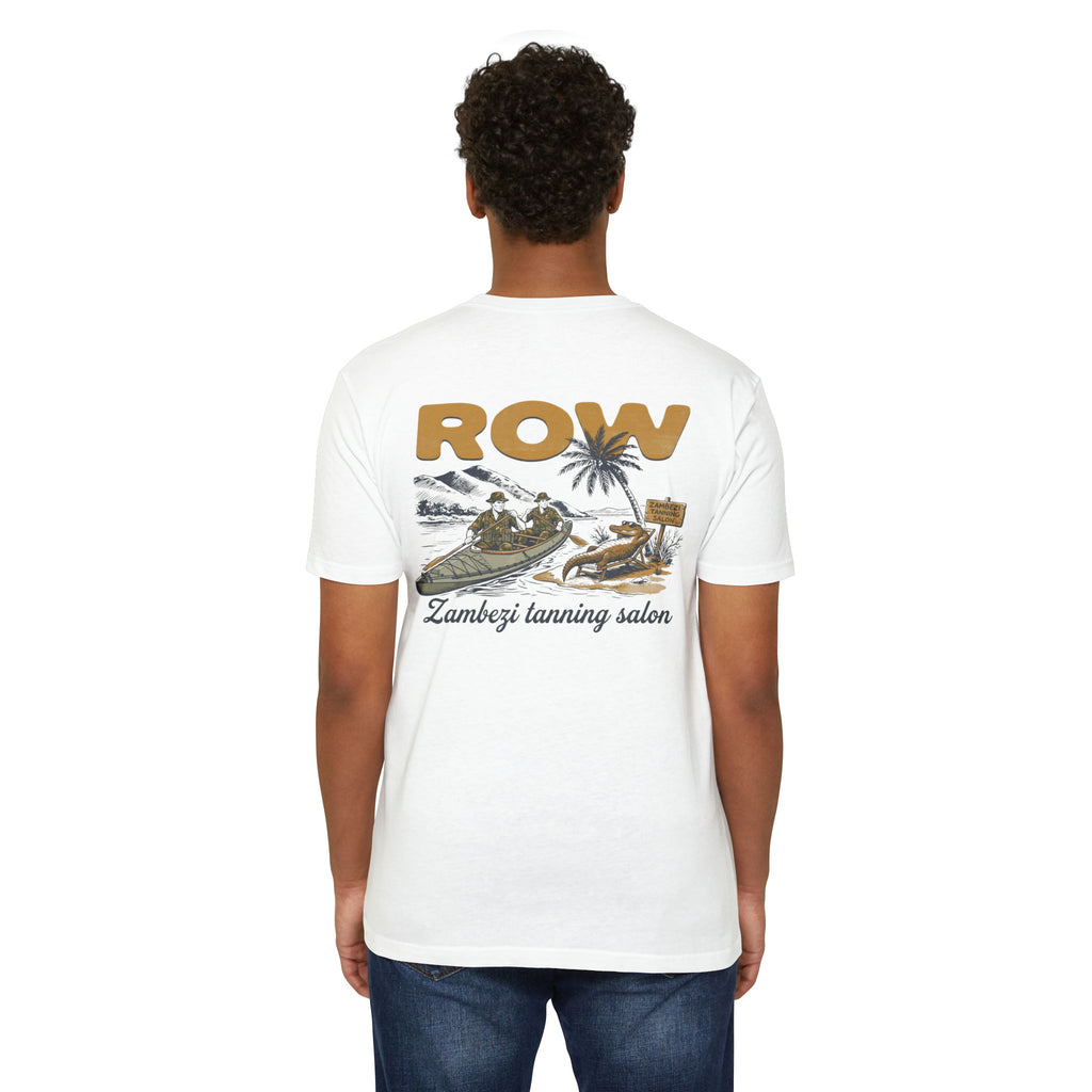 Zambezi Tanning Salon - Unisex Cotton/Poly Blend Tee