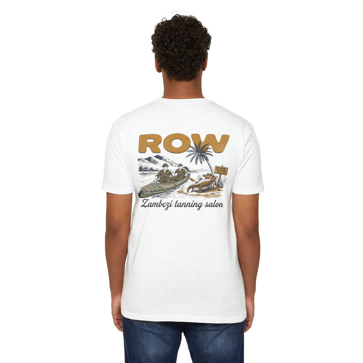 Zambezi Tanning Salon - Unisex Cotton/Poly Blend Tee