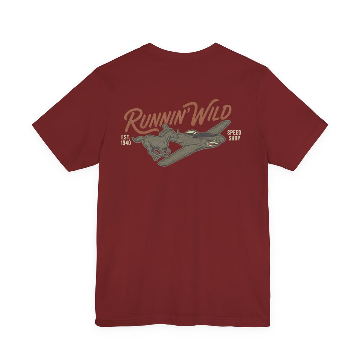 Runnin' Wild - Unisex Cotton Jersey Tee