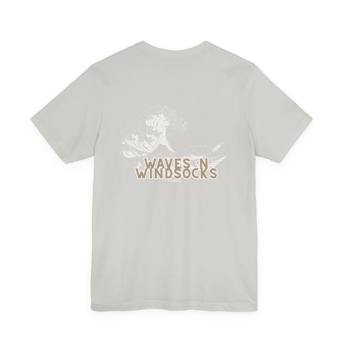 W&W Kanagawa Wave - Unisex Cotton Jersey Tee