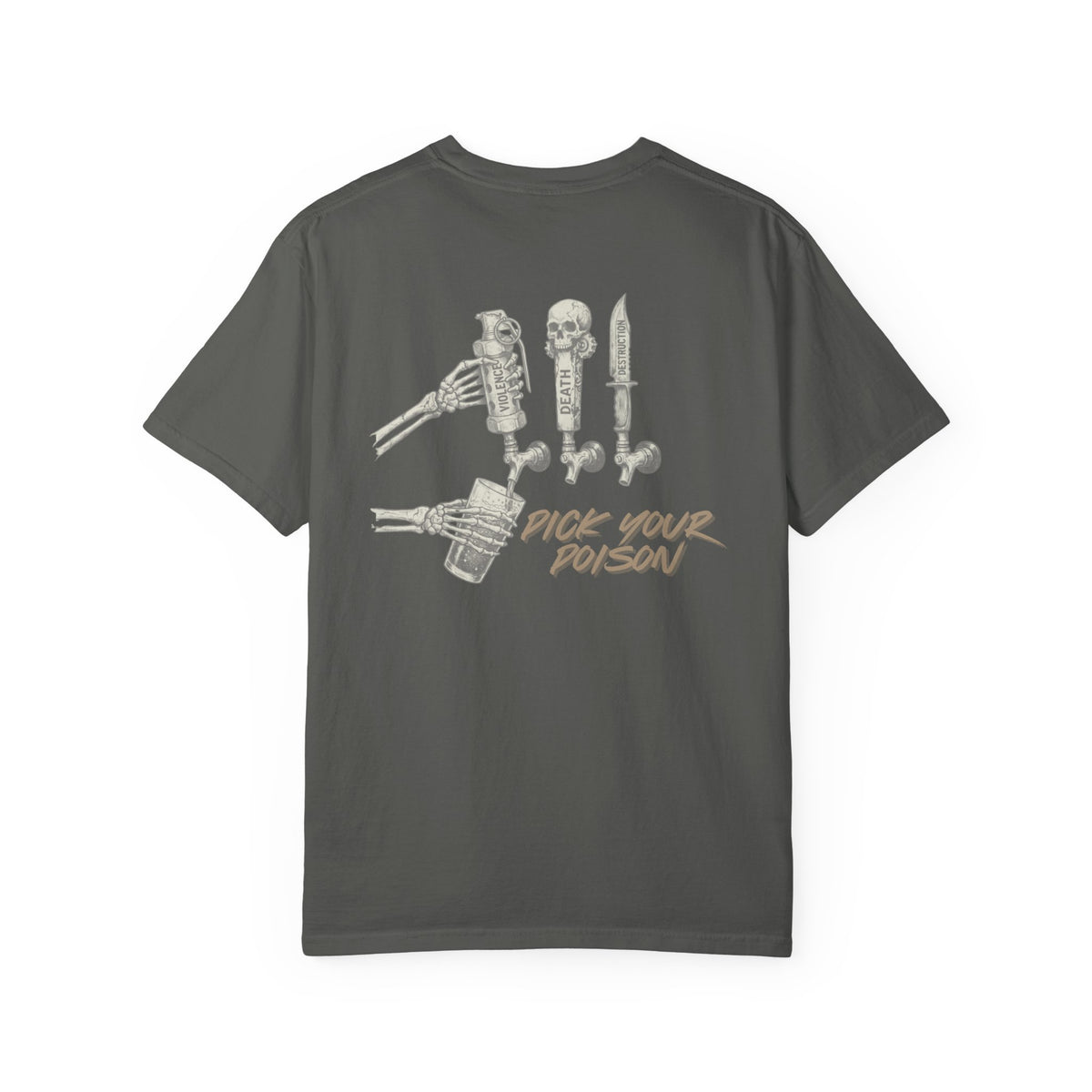 Pick your Poison- Unisex Comfort Colors Garment-Dyed T-shirt