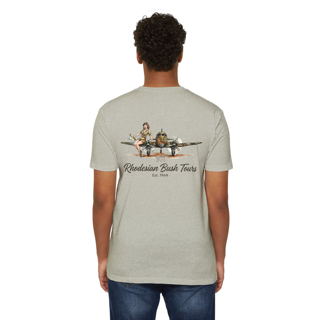 Rhodesian Bush Tours - Unisex Cotton/Poly Blend Tee