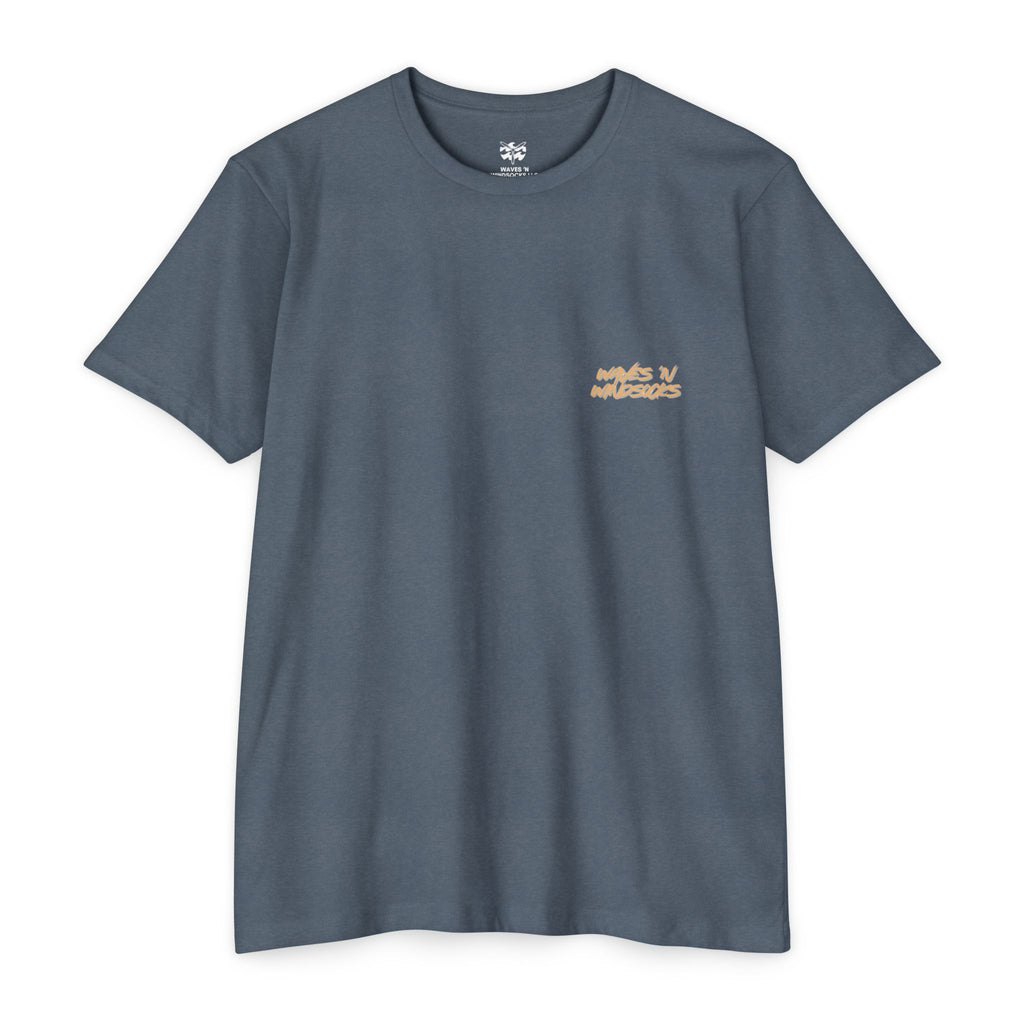 Alamo Scouts Water Sports Division - Men's Breach Tee, graphic tee, indigo, front