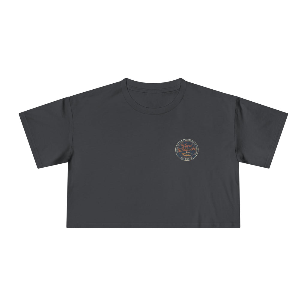 Coastal Calling - Women's Medium Weight Cropped Tee