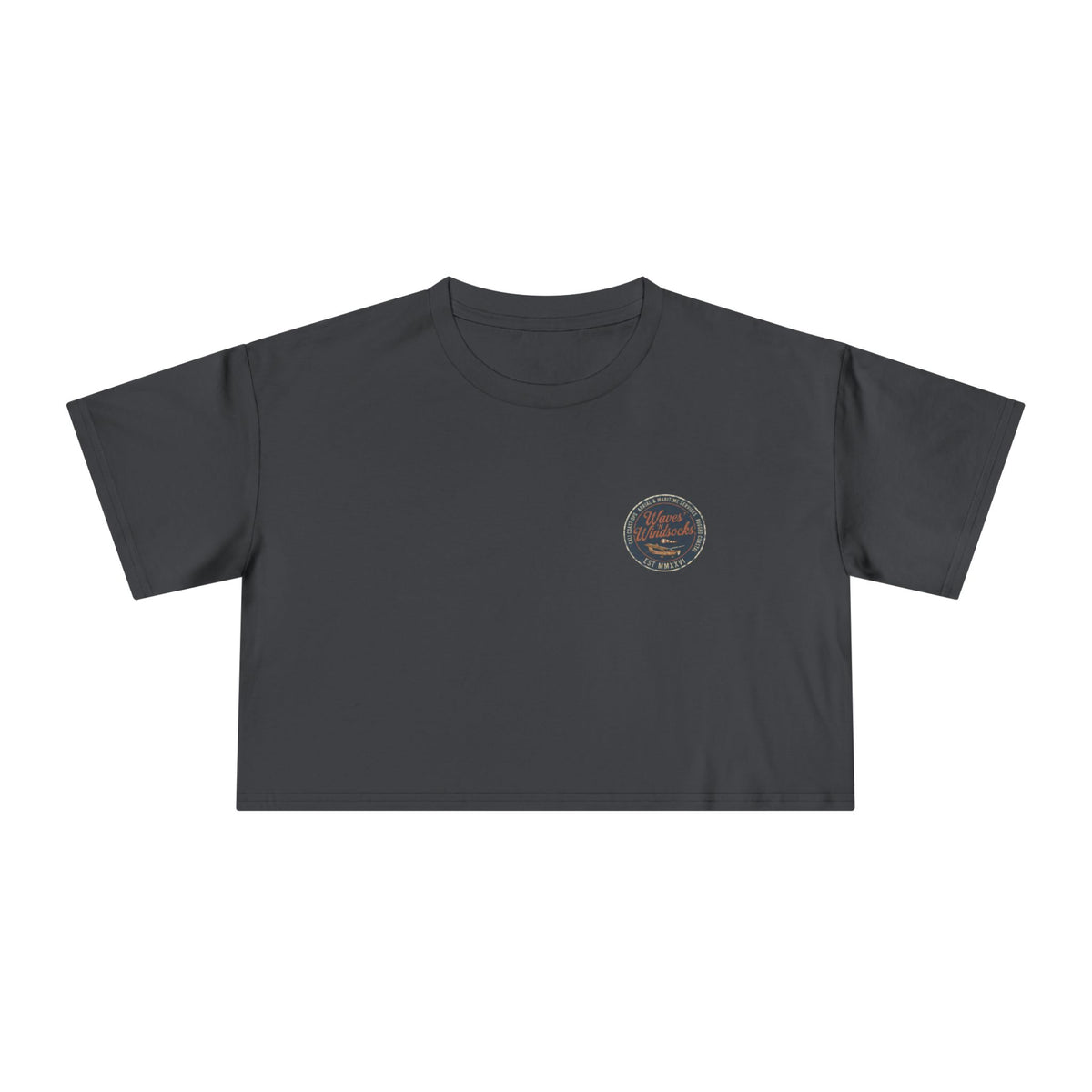 Coastal Calling - Women's Medium Weight Cropped Tee