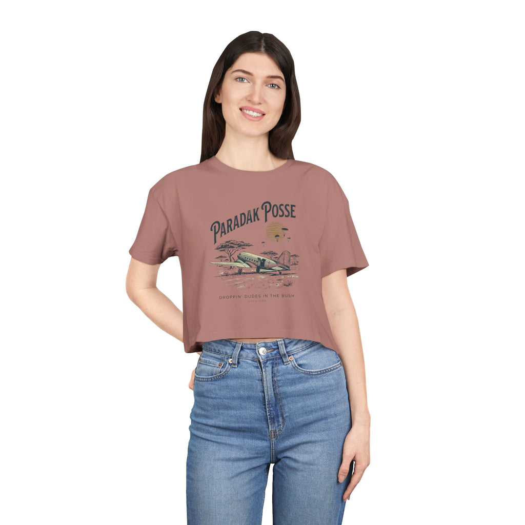 Paradak Posse - Women's Medium Weight Cropped Tee