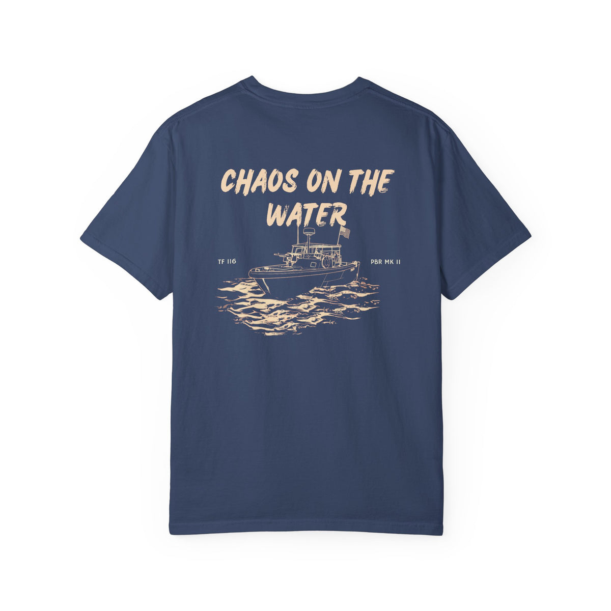 Chaos on the Water -Unisex Comfort Colors Garment-Dyed T-Shirt