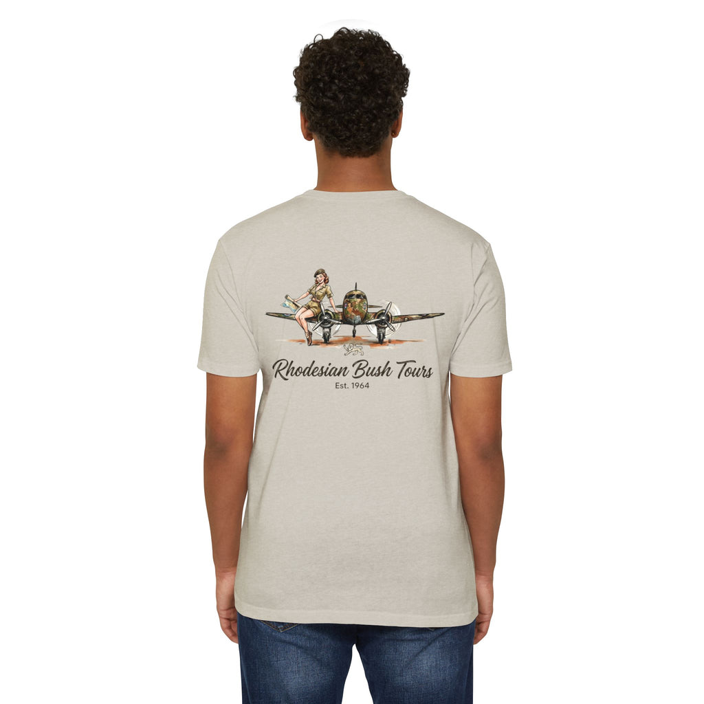 Rhodesian Bush Tours - Unisex Cotton/Poly Blend Tee