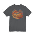 Runnin' Wild - Women's Flux Tee, graphic tee, asphalt, back