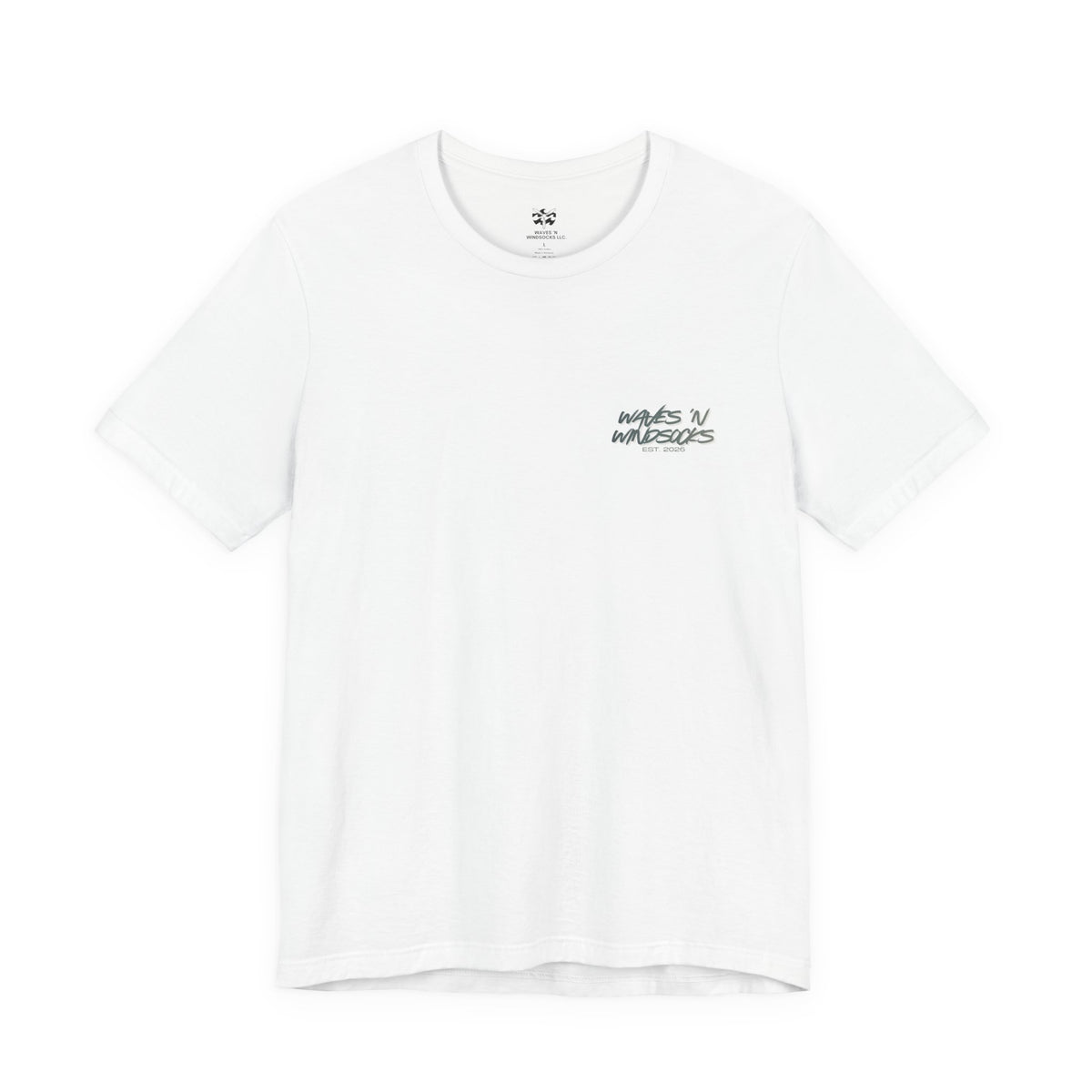 Paradak Resupply Co. - Women's Flux Tee, graphic tee, white, front