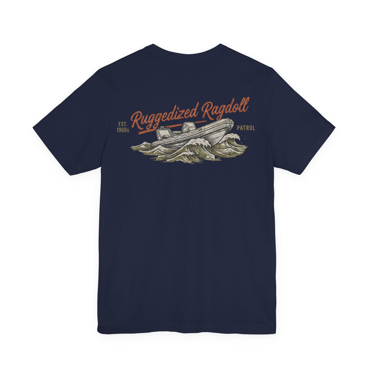 Ruggedized Ragdoll - Unisex Cotton Jersey Tee
