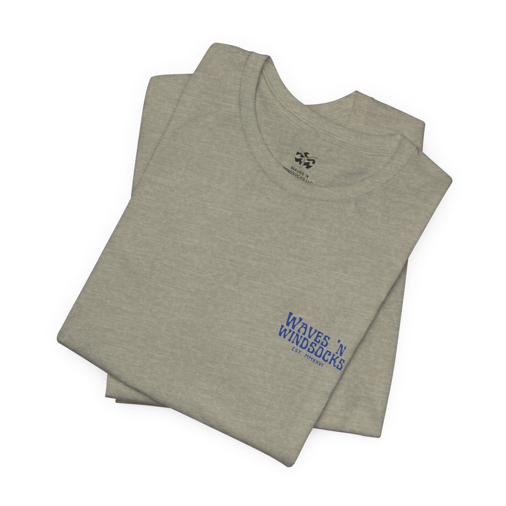 W&W Blue Wave - Men's Cotton Jersey Tee