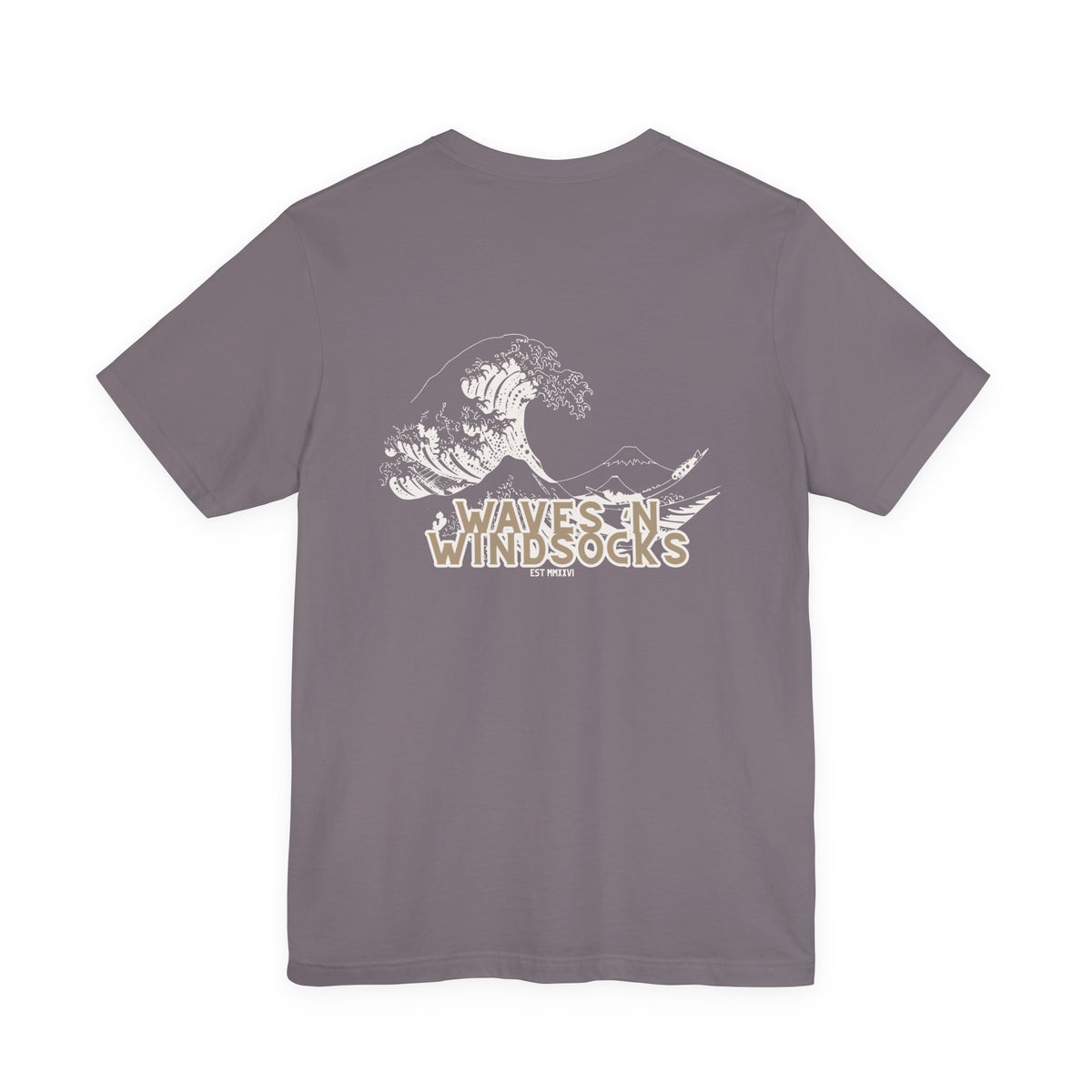 W&W Kanagawa Wave - Unisex Cotton Jersey Tee
