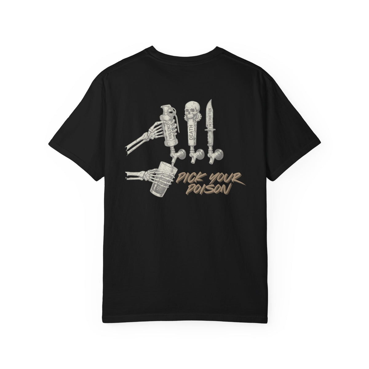 Pick your Poison- Unisex Comfort Colors Garment-Dyed T-shirt