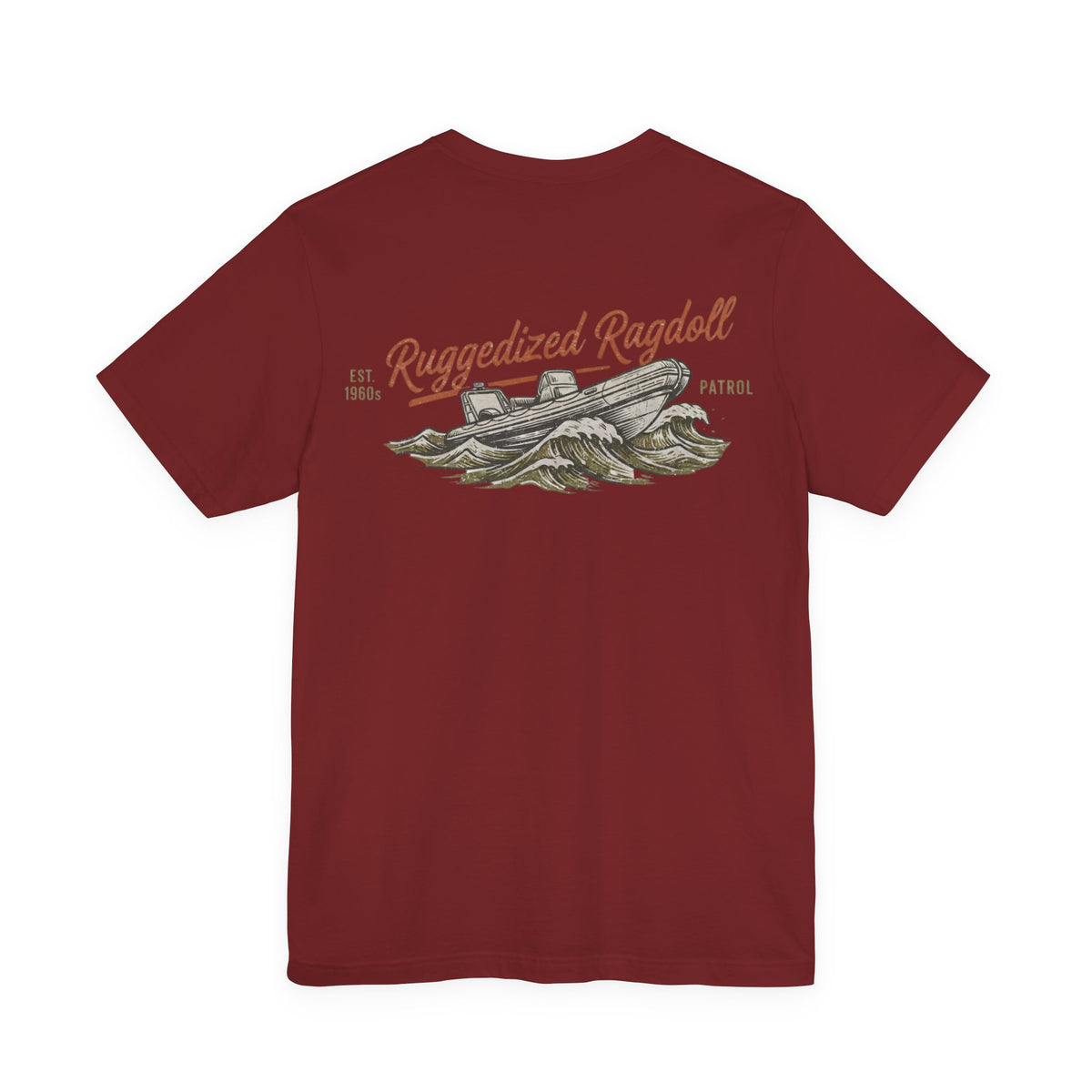 Ruggedized Ragdoll - Unisex Cotton Jersey Tee