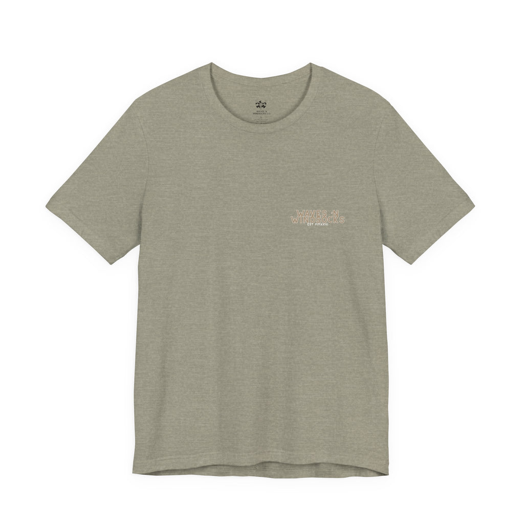 W&W Kanagawa Wave - Unisex Cotton Jersey Tee