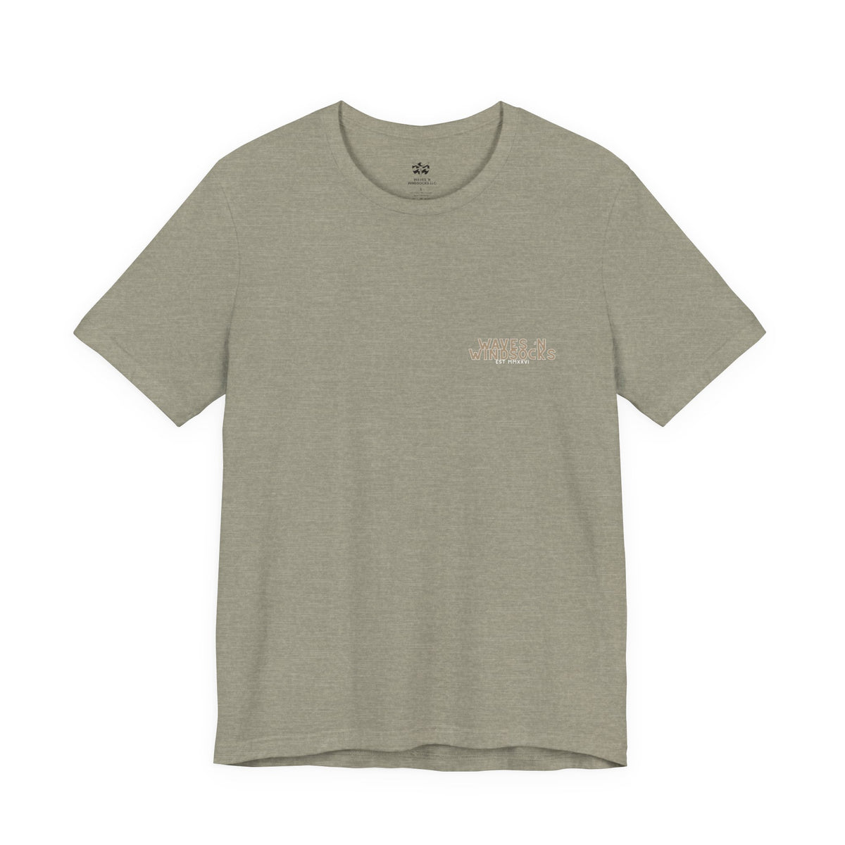 W&W Kanagawa Wave - Unisex Cotton Jersey Tee