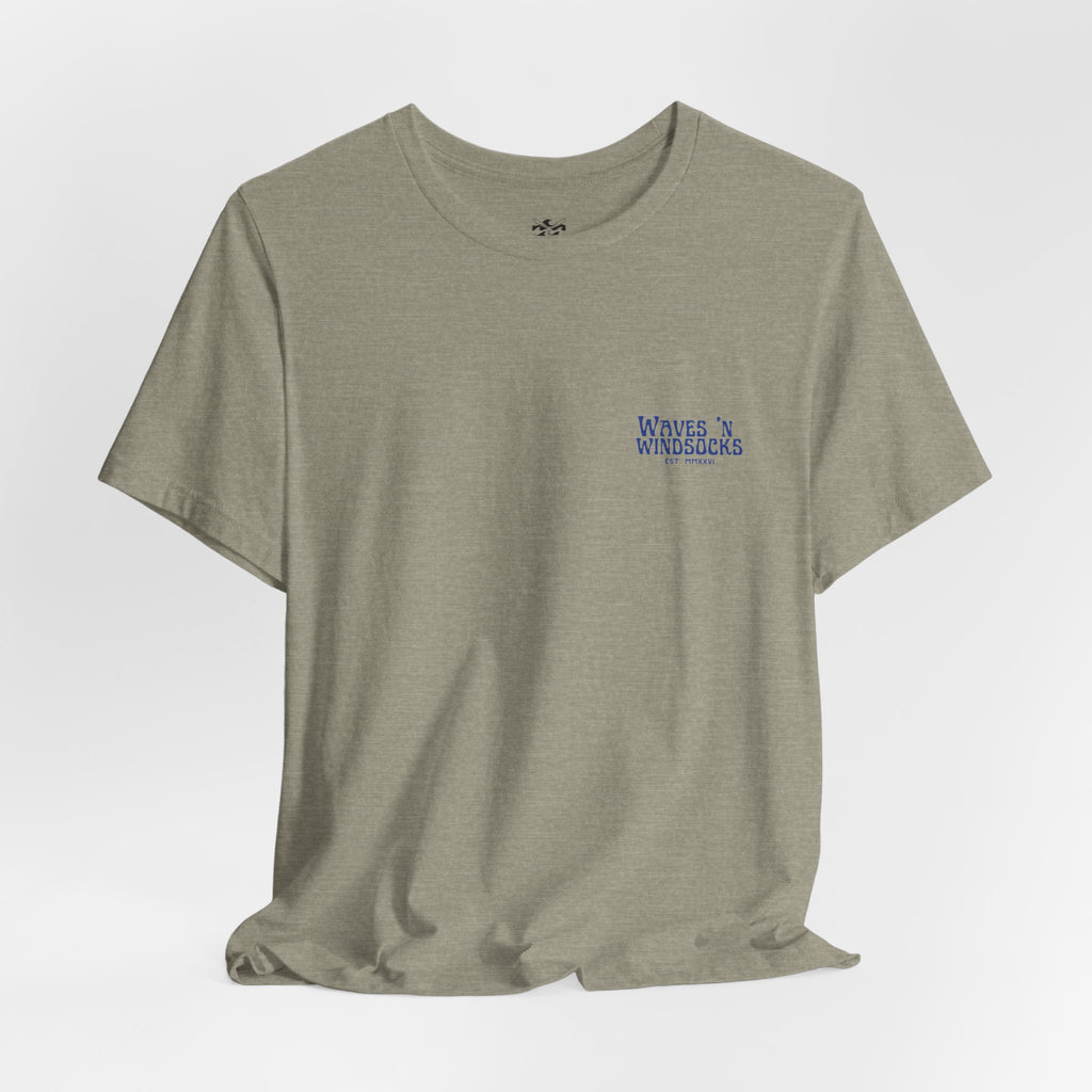 W&W Blue Wave - Men's Cotton Jersey Tee