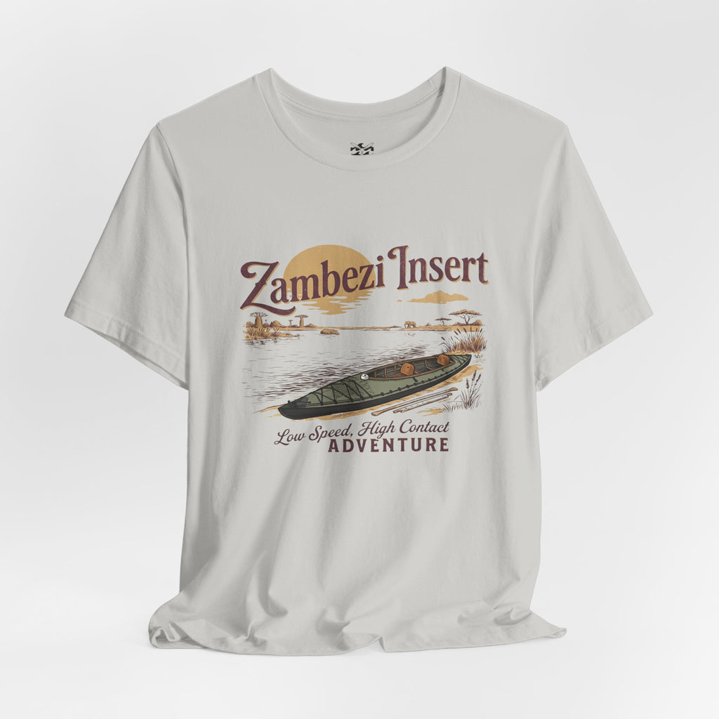 Zambezi Insert- Unisex Cotton Jersey Short Sleeve Tee