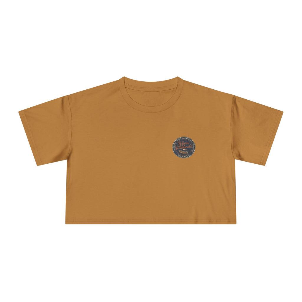 Coastal Calling - Women's Medium Weight Cropped Tee