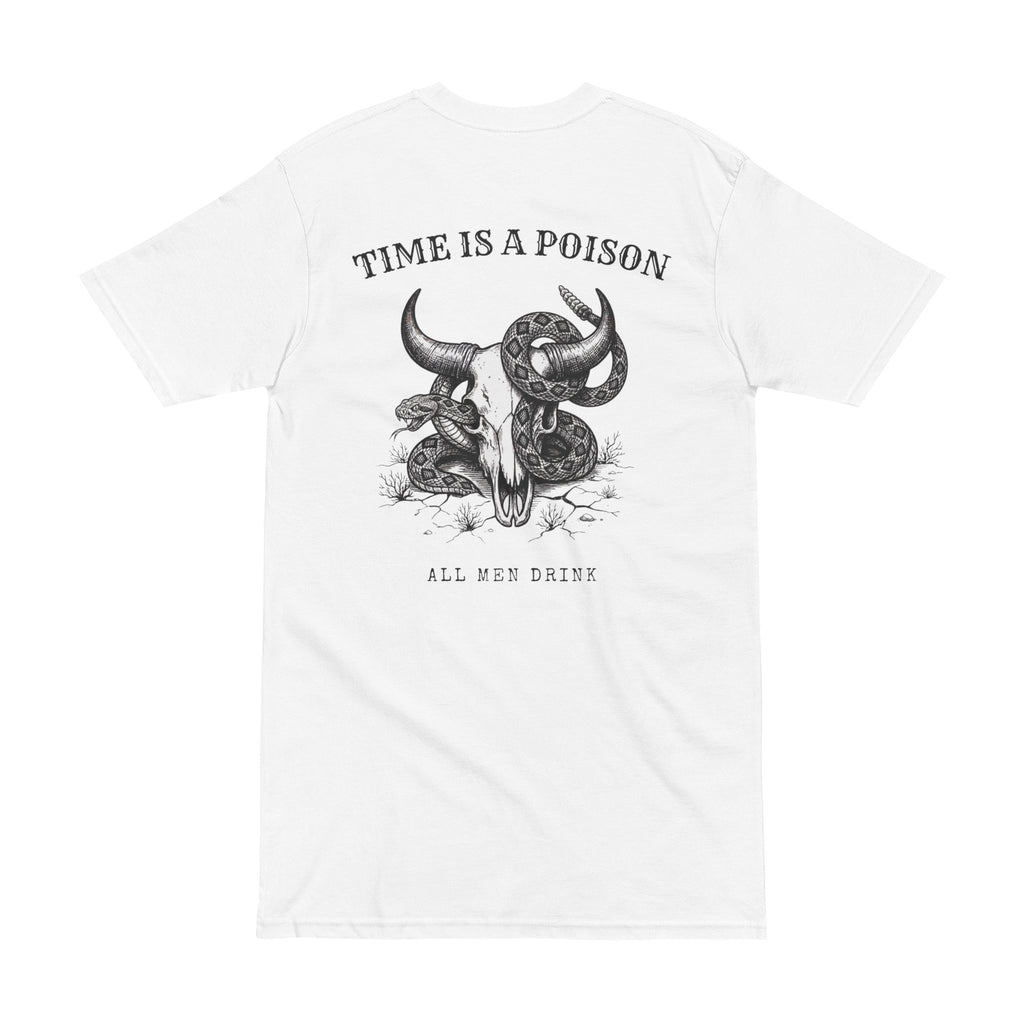 Time is a Poison - Men's Heavyweight Tee