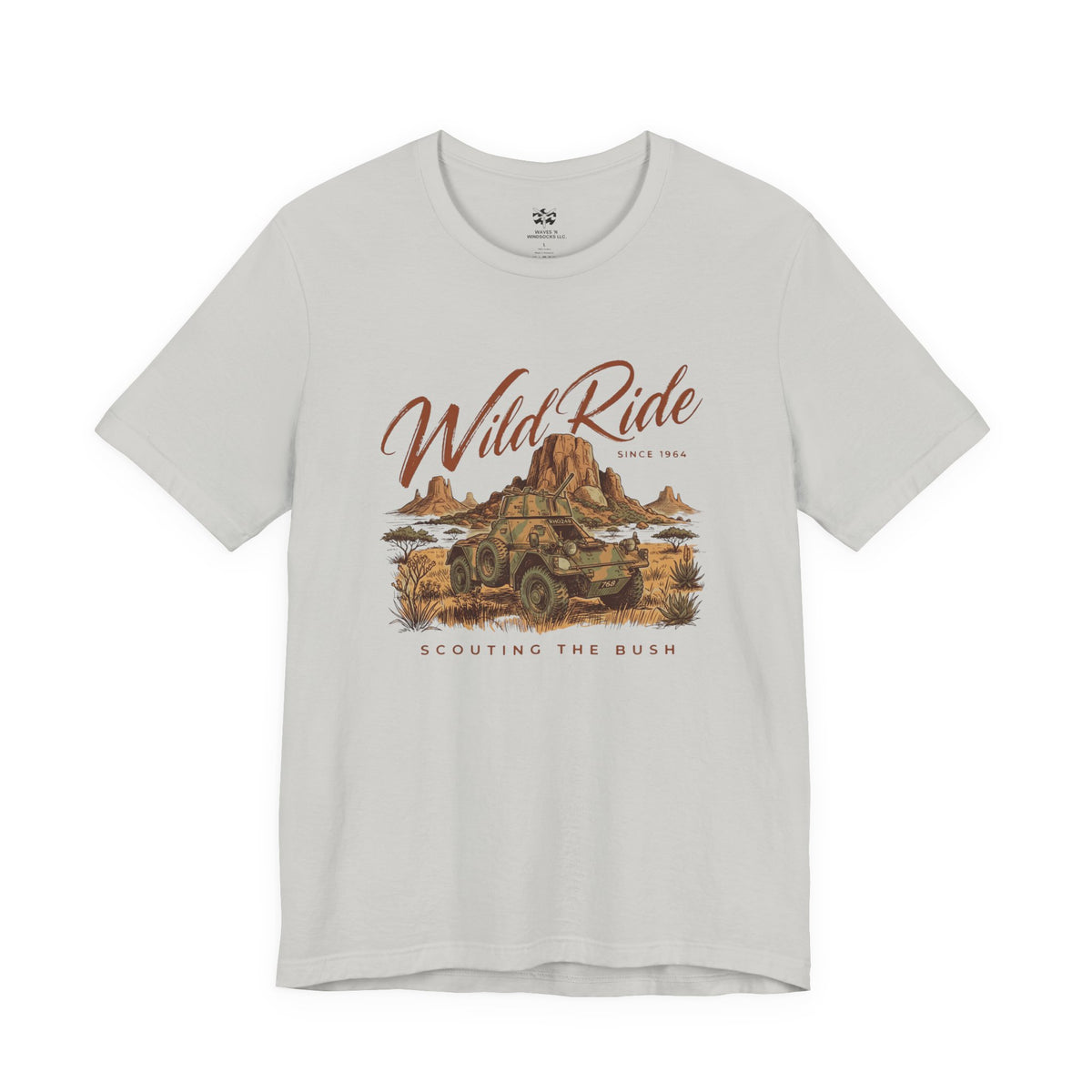 Wild Ride- Unisex Cotton Jersey Short Sleeve Tee