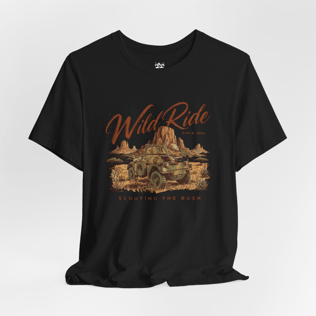 Wild Ride- Unisex Cotton Jersey Short Sleeve Tee