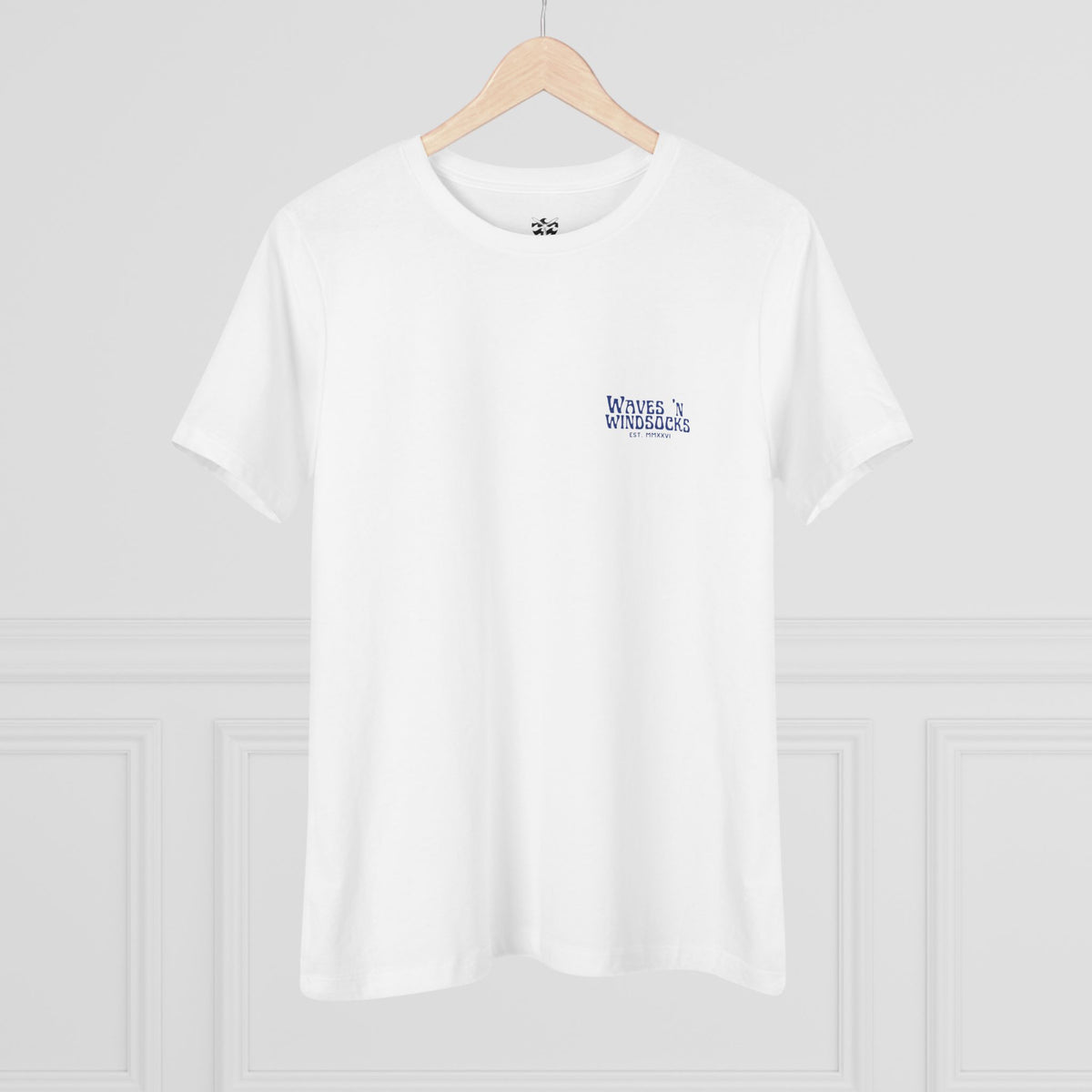 W&W Blue Wave - Women's Relaxed Fit Cotton Tee