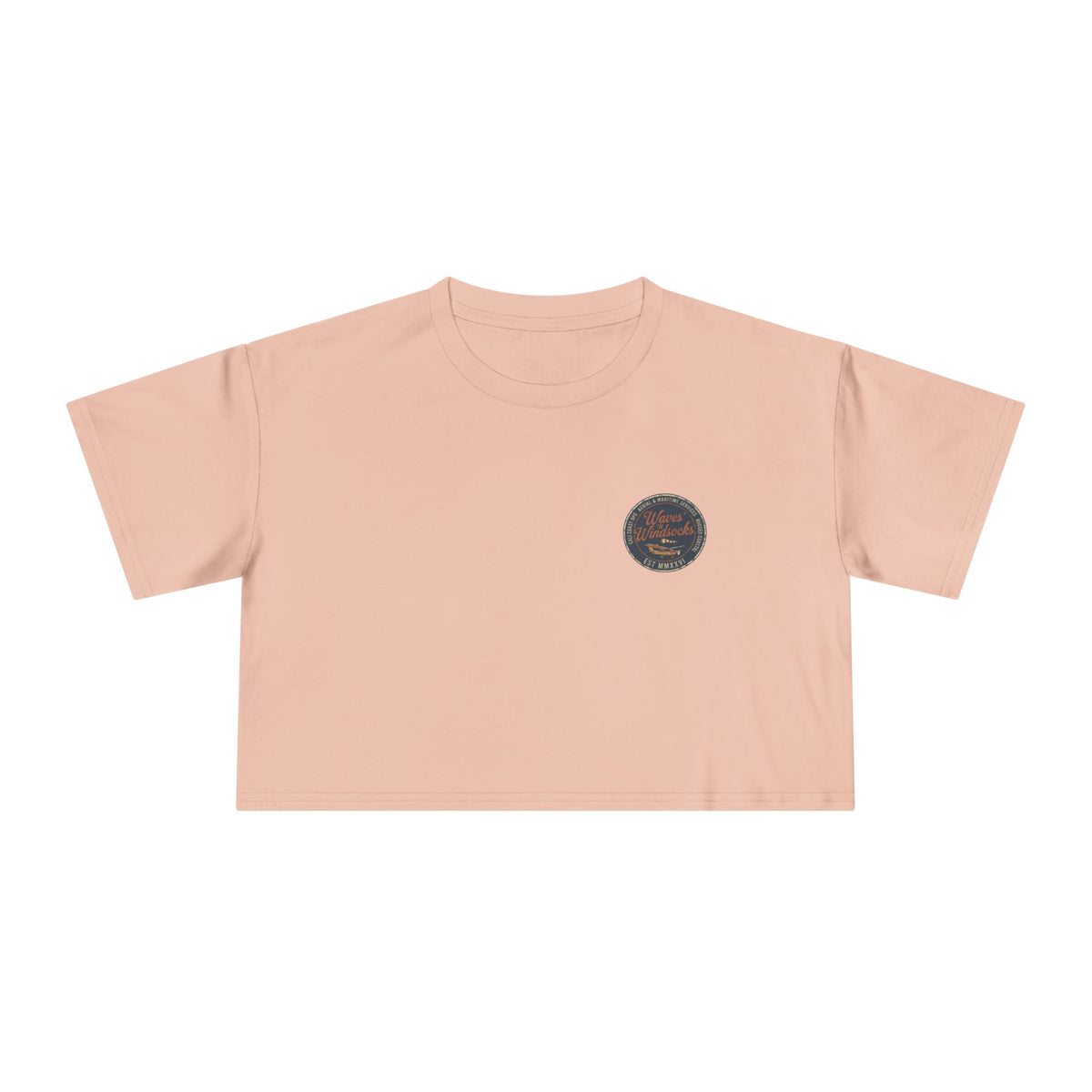 Coastal Calling - Women's Medium Weight Cropped Tee