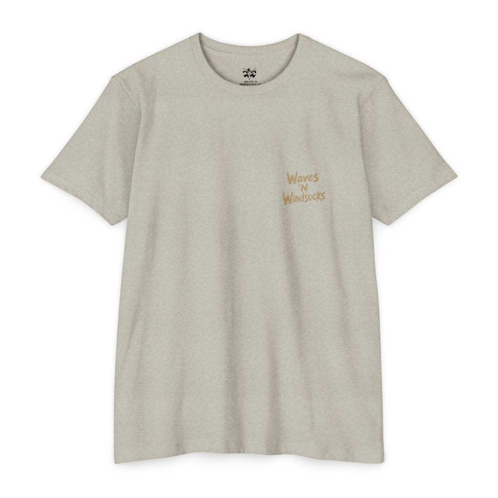Sand, Surf, Steel - Men's Breach Tee, graphic tee, silk, front