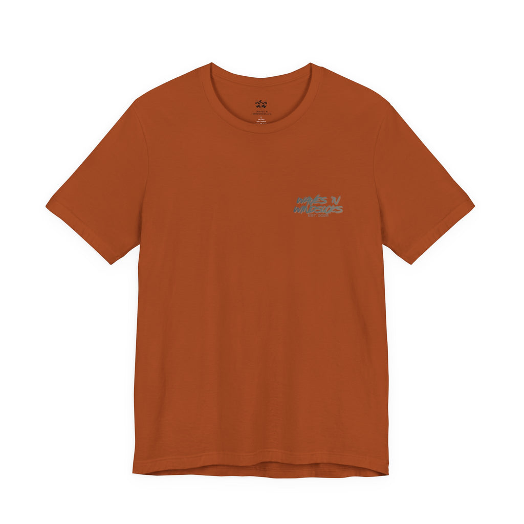 Paradak Resupply Co. - Women's Flux Tee, graphic tee, autumn, front